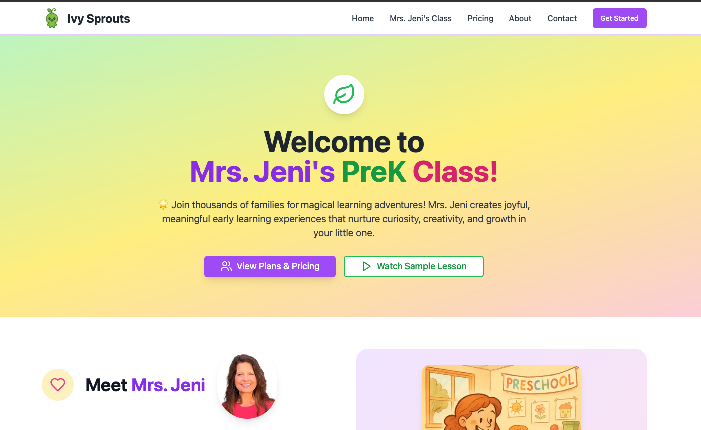 Ivy Sprouts screenshot